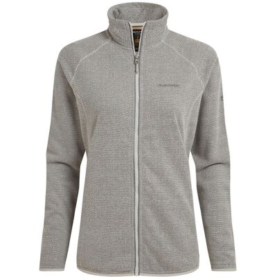 Craghoppers Dames Tarvos Fleece Jack - Grijs - UK 14 Craghoppers Dames Tarvos Fleece Jack - Grijs - UK 14