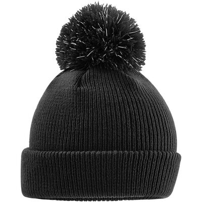 Beechfield - Reflective Beanie - Black - One Size - Beanie Beechfield - Reflective Beanie - Black - One Size - Beanie