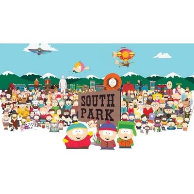 Poster Montage de Personnages South Park - Multicolore - 91cm x 61cm Poster Montage de Personnages South Park - Multicolore - 91cm x 61cm