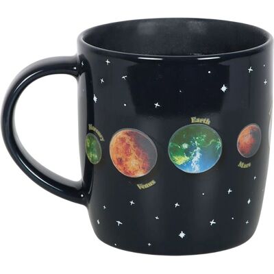 Something Different Solar System 500ml Heat Changing Mug Blue/Green/Orange - Mug Something Different Solar System 500ml Heat Changing Mug Blue/Green/Orange - Mug