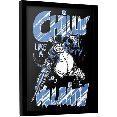 DC Comics Batman Penguin Chillin Framed Poster - Poster DC Comics Batman Penguin Chillin Framed Poster - Poster