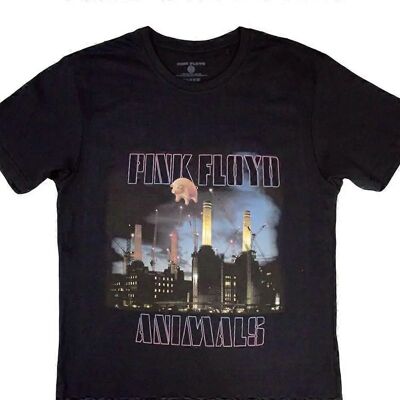 Pink Floyd Animals Costruzione T-Shirt - T-Shirt Pink Floyd Animals Costruzione T-Shirt - T-Shirt
