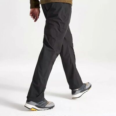 Craghoppers Heren Stefan II Waterdichte Broek - Zwart - Maat 34R Craghoppers Heren Stefan II Waterdichte Broek - Zwart - Maat 34R