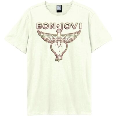 Amplified Bon Jovi XXL T-Shirt - Vintage Unisex Adult Amplified Bon Jovi XXL T-Shirt - Vintage Unisex Adult