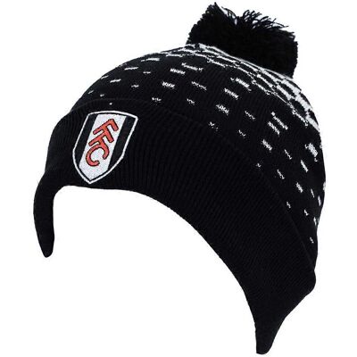 Fulham FC Fade Ski Hat Black/White - Ski Hat Fulham FC Fade Ski Hat Black/White - Ski Hat
