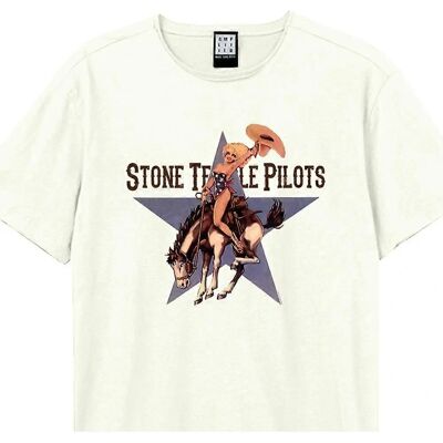Amplified White Star Stone Temple Pilots Vintage T-Shirt XXL Amplified White Star Stone Temple Pilots Vintage T-Shirt XXL