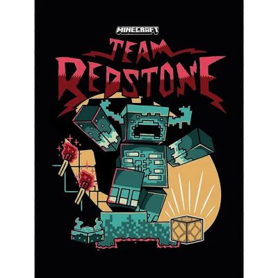 Minecraft Redstone Canvas Print - Multicoloured - 80cm x 60cm - Canvas Print Minecraft Redstone Canvas Print - Multicoloured - 80cm x 60cm - Canvas Print