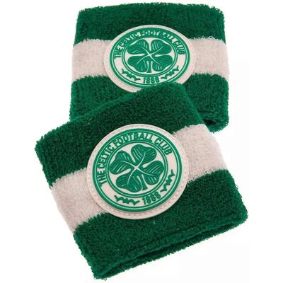 Celtic FC Cotton Wristband - One Size Celtic FC Cotton Wristband - One Size
