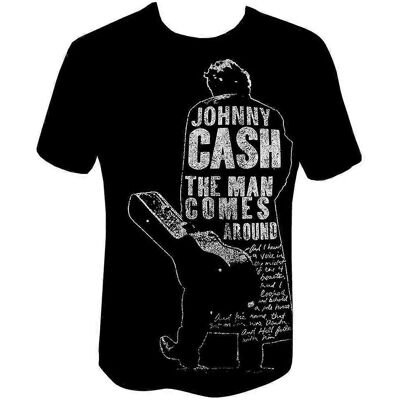 Johnny Cash Unisex The Man Comes Around T-Shirt - T-Shirt Johnny Cash Unisex The Man Comes Around T-Shirt - T-Shirt