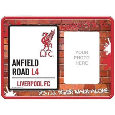 Cornice foto in metallo in rilievo Liverpool FC Anfield Road L4 Cornice foto in metallo in rilievo Liverpool FC Anfield Road L4