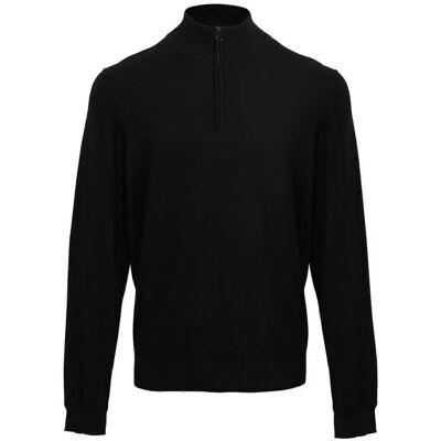 Premier Heren Rits Sweatshirt - 5XL - Zwart Premier Heren Rits Sweatshirt - 5XL - Zwart