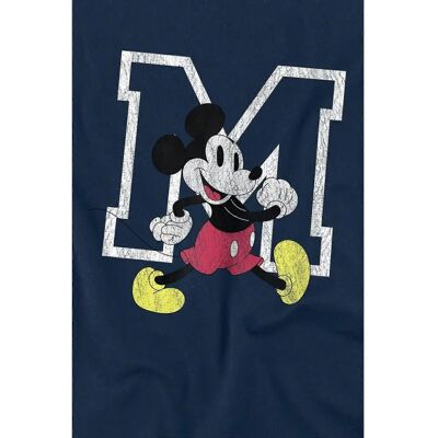 Disney Mickey Mouse Marine T-Shirt - Heren Casual Top Disney Mickey Mouse Marine T-Shirt - Heren Casual Top