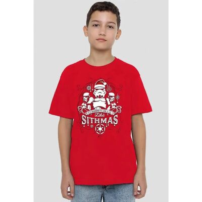 Star Wars Bambini/Inizia A Sembrano Molto Come Sithmus Maglietta di Natale - Maglietta Star Wars Bambini/Inizia A Sembrano Molto Come Sithmus Maglietta di Natale - Maglietta
