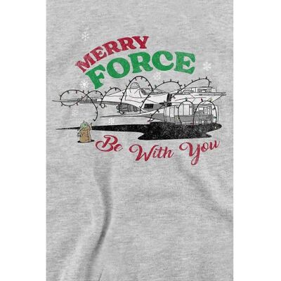 Star Wars: The Mandalorian Grogu Felpa Sport Heather M - Felpa Star Wars: The Mandalorian Grogu Felpa Sport Heather M - Felpa