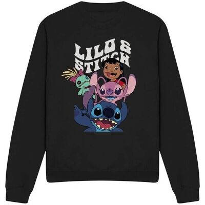 Sweatshirt Noir XXL Lilo & Stitch - Sweatshirt Sweatshirt Noir XXL Lilo & Stitch - Sweatshirt