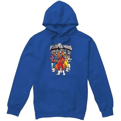 Power Rangers Royal Blue Hoodie - Hoodie Power Rangers Royal Blue Hoodie - Hoodie