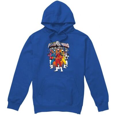 Power Rangers - Group Shot Hoodie - Royal Blue - S - Hoodie Power Rangers - Group Shot Hoodie - Royal Blue - S - Hoodie
