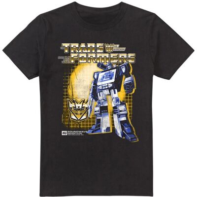 Transformers Soundwave 40th T-Shirt - T-Shirt Transformers Soundwave 40th T-Shirt - T-Shirt