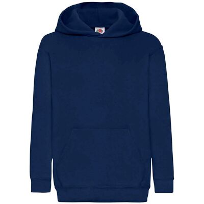Fruit of the Loom - Classic Hoodie - Blauw Fruit of the Loom - Classic Hoodie - Blauw