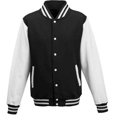 Awdis - Varsity-jasje - Black - XS - Jacket Awdis - Varsity-jasje - Black - XS - Jacket