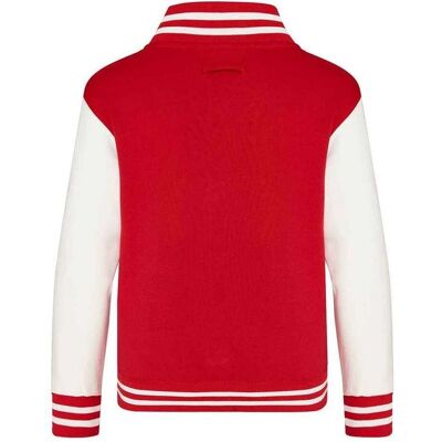AWDIS - Varsity - Pink - 116 - Jacket AWDIS - Varsity - Pink - 116 - Jacket