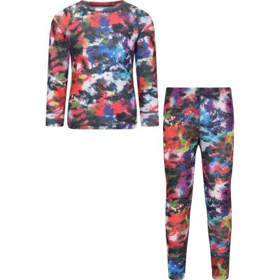 Mountain Warehouse Kinders Talus Gerapporteerd Effect Lange Mouwen Ondergoed - Kinderen Mountain Warehouse Kinders Talus Gerapporteerd Effect Lange Mouwen Ondergoed - Kinderen
