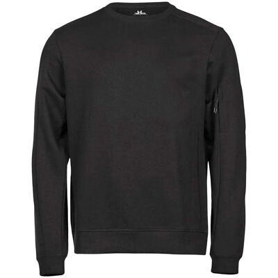 Tee Jays - Unisex athletic crew neck - Black - sweatshirt Tee Jays - Unisex athletic crew neck - Black - sweatshirt