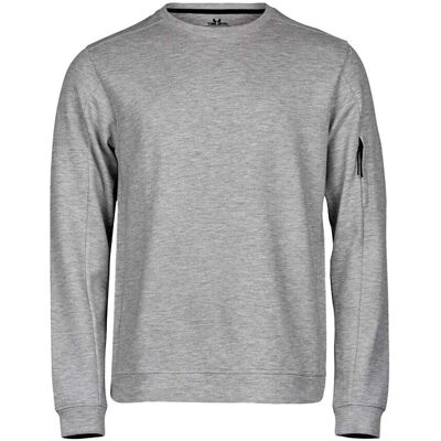 Tee Jays - Unisex athletic crew neck - Grey - Sweatshirt Tee Jays - Unisex athletic crew neck - Grey - Sweatshirt