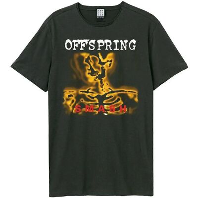 Amplified Unisex Charcoal Smash Offspring T-Shirt Amplified Unisex Charcoal Smash Offspring T-Shirt