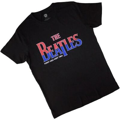 The Beatles T-Shirt Unisex Prima Visita USA - T-Shirt The Beatles T-Shirt Unisex Prima Visita USA - T-Shirt