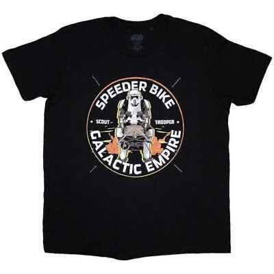 Star Wars Unisex Speeder Bike Galactic Empire T-Shirt - Maglietta Star Wars Unisex Speeder Bike Galactic Empire T-Shirt - Maglietta