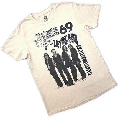 The Beatles 1969 Sand M T-Shirt - T-Shirt The Beatles 1969 Sand M T-Shirt - T-Shirt
