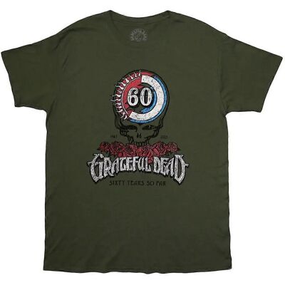 Pertemba Maglietta Unisex Rose - Abbigliamento - 60° Compleanno - Verde Pertemba Maglietta Unisex Rose - Abbigliamento - 60° Compleanno - Verde