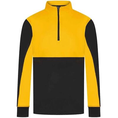 Finden & Hales Mens Quarter Zip Track Top - Track Top Finden & Hales Mens Quarter Zip Track Top - Track Top
