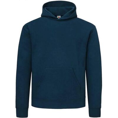 Fruit of the Loom Men's Cotton Hoodie Mountain Blue - Hoodie Fruit of the Loom Men's Cotton Hoodie Mountain Blue - Hoodie