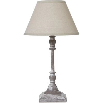 Hill Interiors - Antia Stem - Linen - Table Lamp Hill Interiors - Antia Stem - Linen - Table Lamp