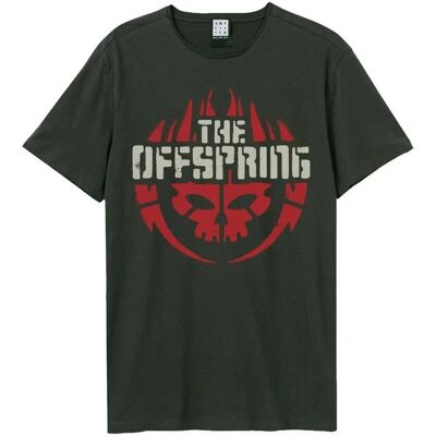 Amplified Charcoal Skull Logo T-Shirt - Unisex Adult Amplified Charcoal Skull Logo T-Shirt - Unisex Adult