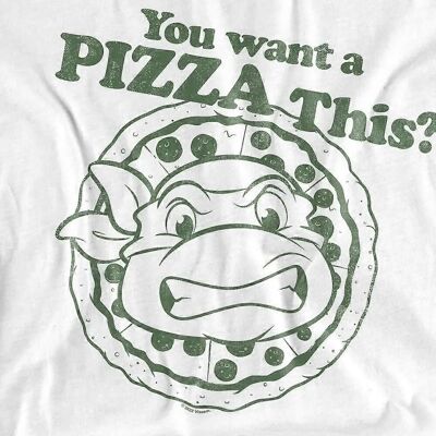 Teenage Mutant Ninja Turtles White XXL T-Shirt Teenage Mutant Ninja Turtles White XXL T-Shirt