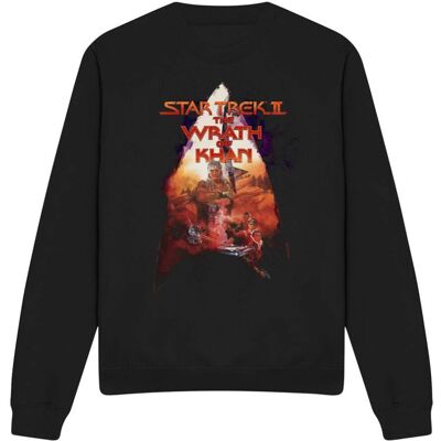 Star Trek - The Wrath of Khan Poster - Black - XXL - Sweatshirt Star Trek - The Wrath of Khan Poster - Black - XXL - Sweatshirt