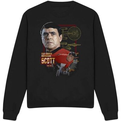 Star Trek Ingegnere Capo Scott Felpa - Felpa Star Trek Ingegnere Capo Scott Felpa - Felpa