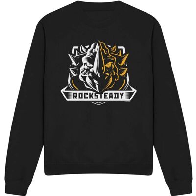 Teenage Mutant Ninja Turtles Rocksteady Sweatshirt - Unisex Adult Black XXL Teenage Mutant Ninja Turtles Rocksteady Sweatshirt - Unisex Adult Black XXL