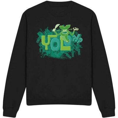 SpongeBob SquarePants Unisex Adult Yolo Sweatshirt - Sweatshirt SpongeBob SquarePants Unisex Adult Yolo Sweatshirt - Sweatshirt