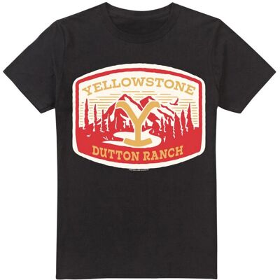 Yellowstone Dutton Ranch Mountain T-Shirt - T-Shirt Yellowstone Dutton Ranch Mountain T-Shirt - T-Shirt