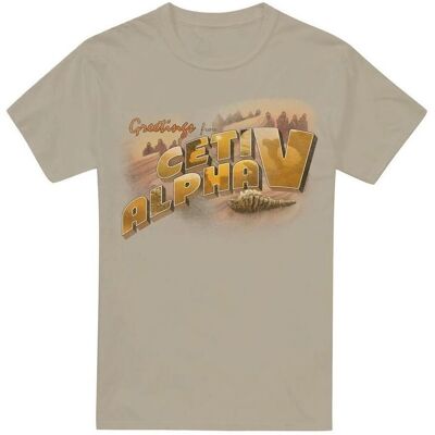 Star Trek Mens Ceti Alpha V T-Shirt Sand XXL - T-Shirt Star Trek Mens Ceti Alpha V T-Shirt Sand XXL - T-Shirt