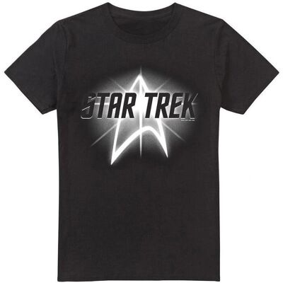 T-Shirt Logo Luminoso Star Trek Nero - T-Shirt T-Shirt Logo Luminoso Star Trek Nero - T-Shirt