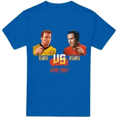 Star Trek Kirk Vs Khan Maglietta Blu Royal - Maglietta Star Trek Kirk Vs Khan Maglietta Blu Royal - Maglietta