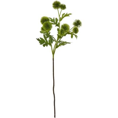 Hill Interiors Globe Thistle Spray - Artificial Flower Hill Interiors Globe Thistle Spray - Artificial Flower
