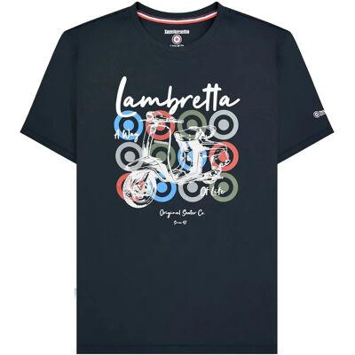Lambretta Model 4XL Groot & Hoog Marine T-Shirt Lambretta Model 4XL Groot & Hoog Marine T-Shirt