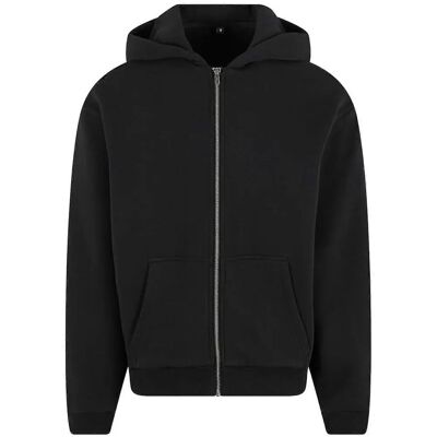 Build Your Brand Black Full Zip Hoodie - Hoodies Build Your Brand Black Full Zip Hoodie - Hoodies
