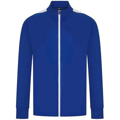 Finden & Hales Men's Contrast Panel Knitted Tracksuit Top - Tracksuit Top Finden & Hales Men's Contrast Panel Knitted Tracksuit Top - Tracksuit Top